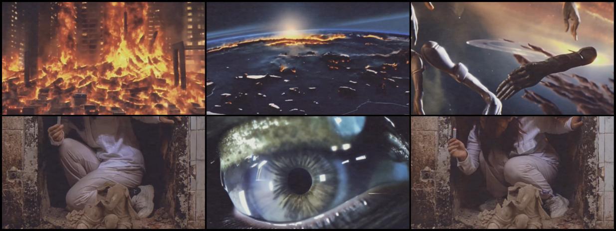 The Wish-01 — grid of stills from the video.